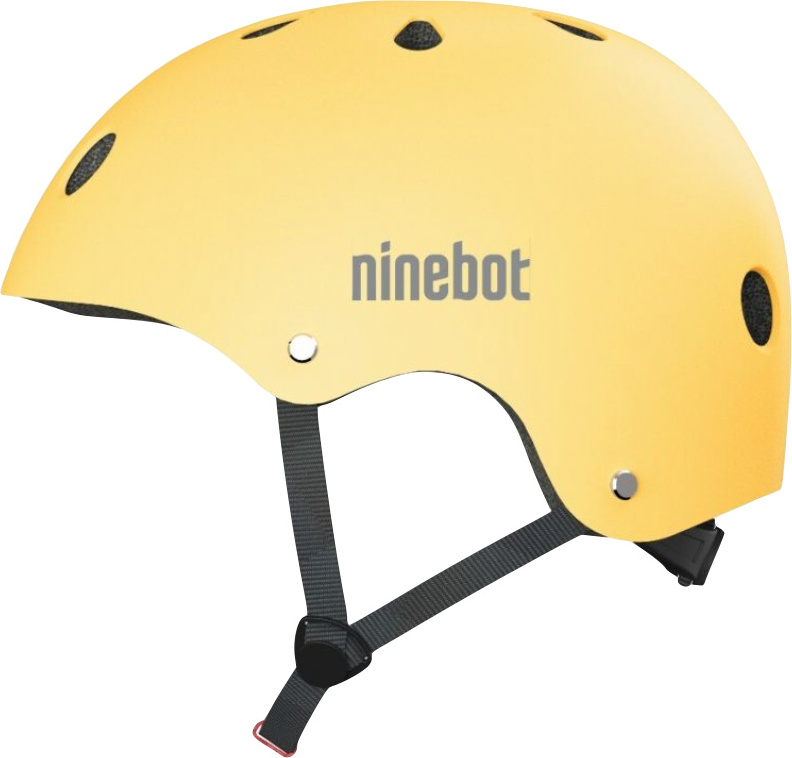 Ninebot by Segway Commuter voľnočasová prilba pre dospelých žltá ( 3802511 ) obvod hlavy 58 - 63 cm 450 g priedušná