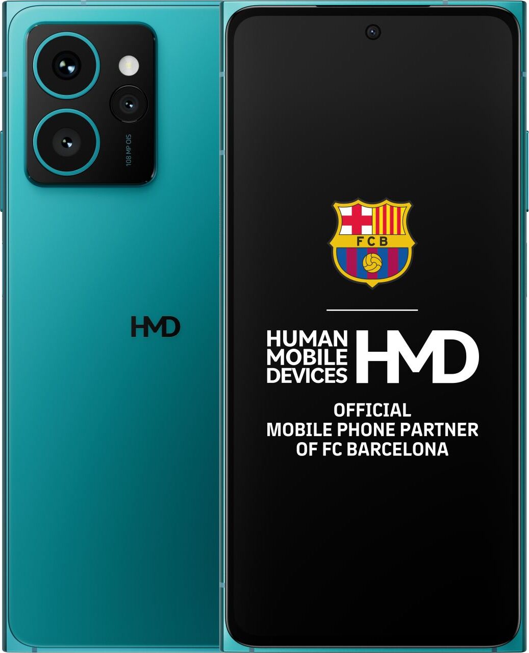 HMD Skyline, 16,6 cm (6.55"), 8 GB, 256 GB, 108 MP, Android 14, Modrá