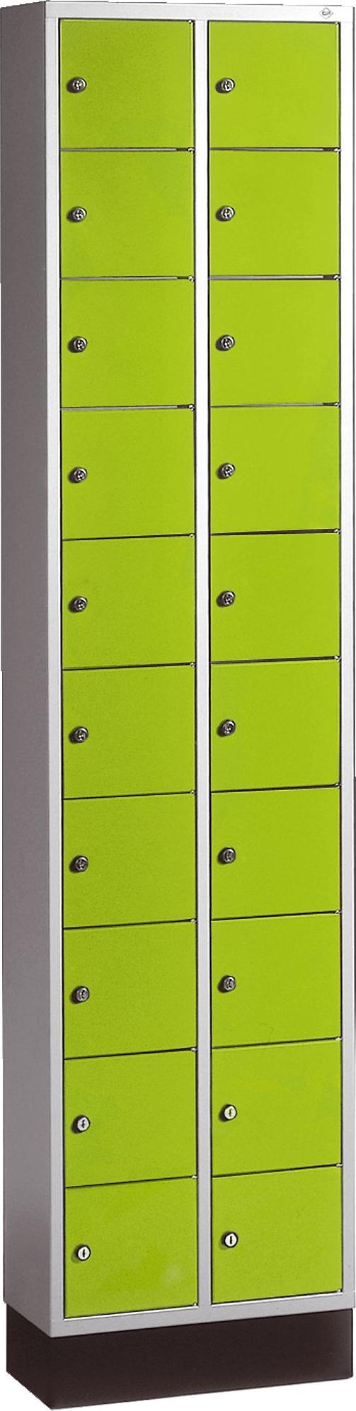 C und P C+P Wertfachschrank "S 4000 Intro", Clowngrün (RAL 110 80 60) 8070-203