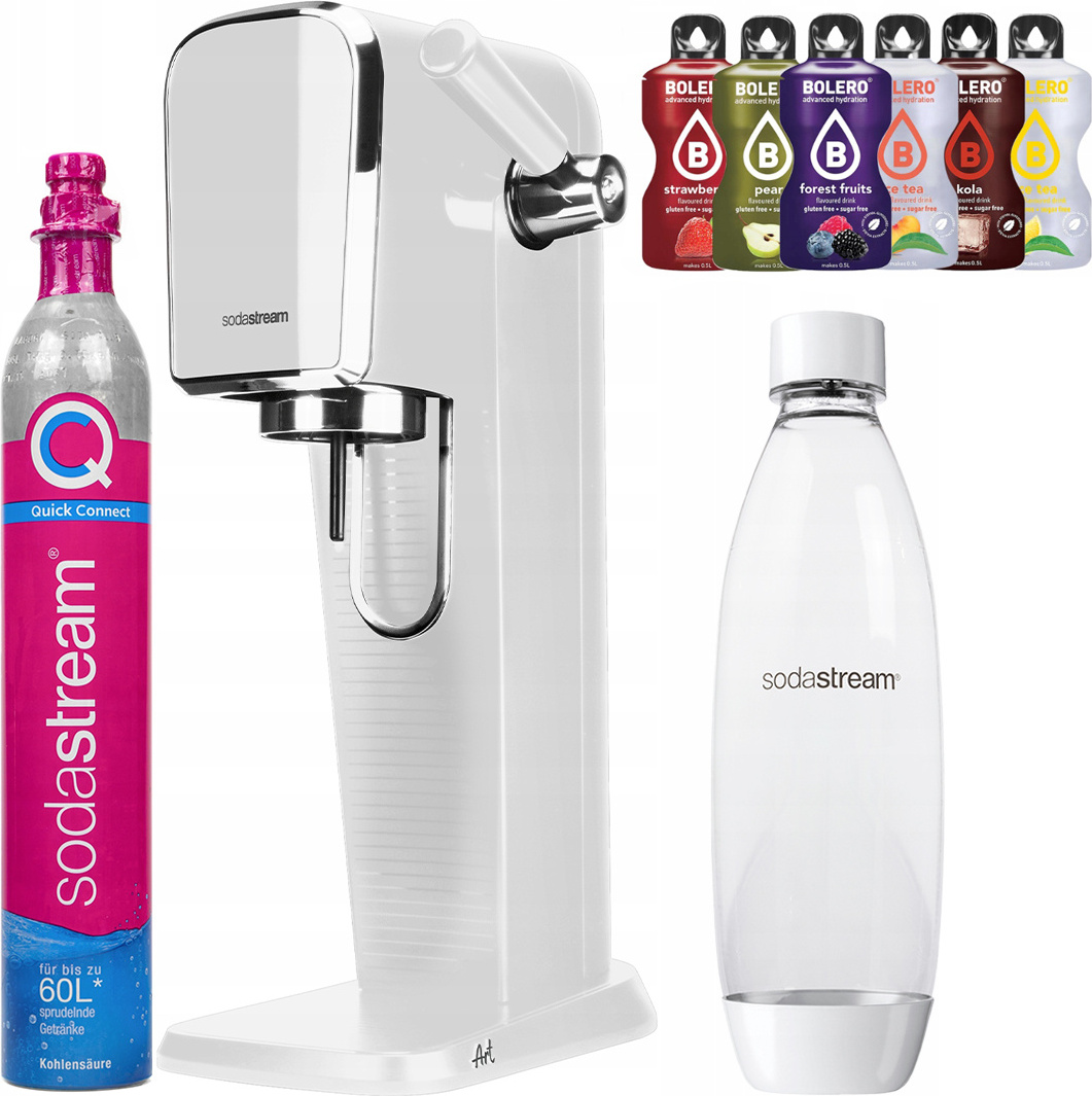 Sodastream ART biela flaša bombička Bolero