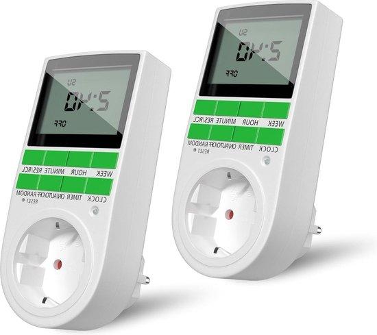 OEM Europäischer Timer-Stecker mit Programmierung und Energie sparmodus 2026