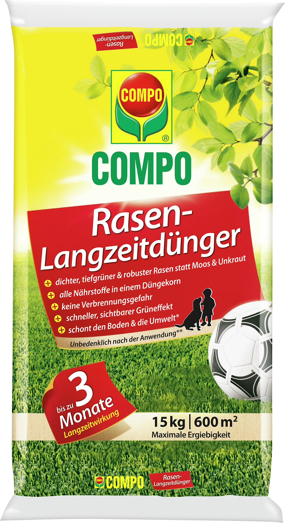 Rasen-Langzeitdnger (15 kg) | Rasendnger von COMPO Dnger
