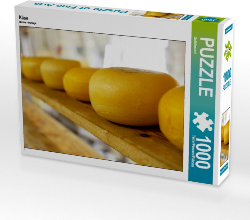 Calvendo Käse 1000 Teile Puzzle quer 640x480mm, CALVENDO; 7396441