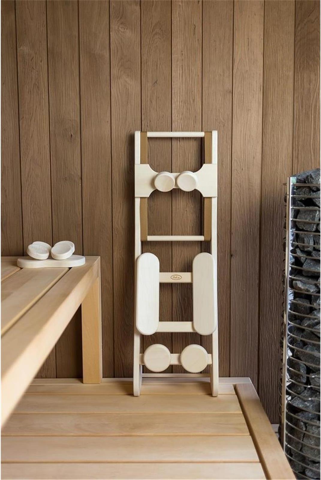 HaLu Sauna Rückenlehnen Groß - Espe