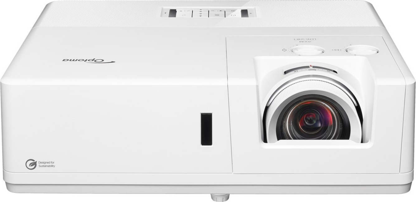 Optoma ZK708T, 7000 ANSI lumen, DLP, UHD 4K (3840x2160), 300000:1, 17:9, 800,1 - 7665,7 mm (31.5 - 301.8")