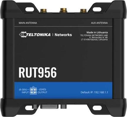 Teltonika RUT956 3G/4G Cat4 Industrial Cellular Router