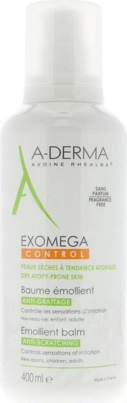 A-Derma Exomega Control Erweichender Balsam 400ml