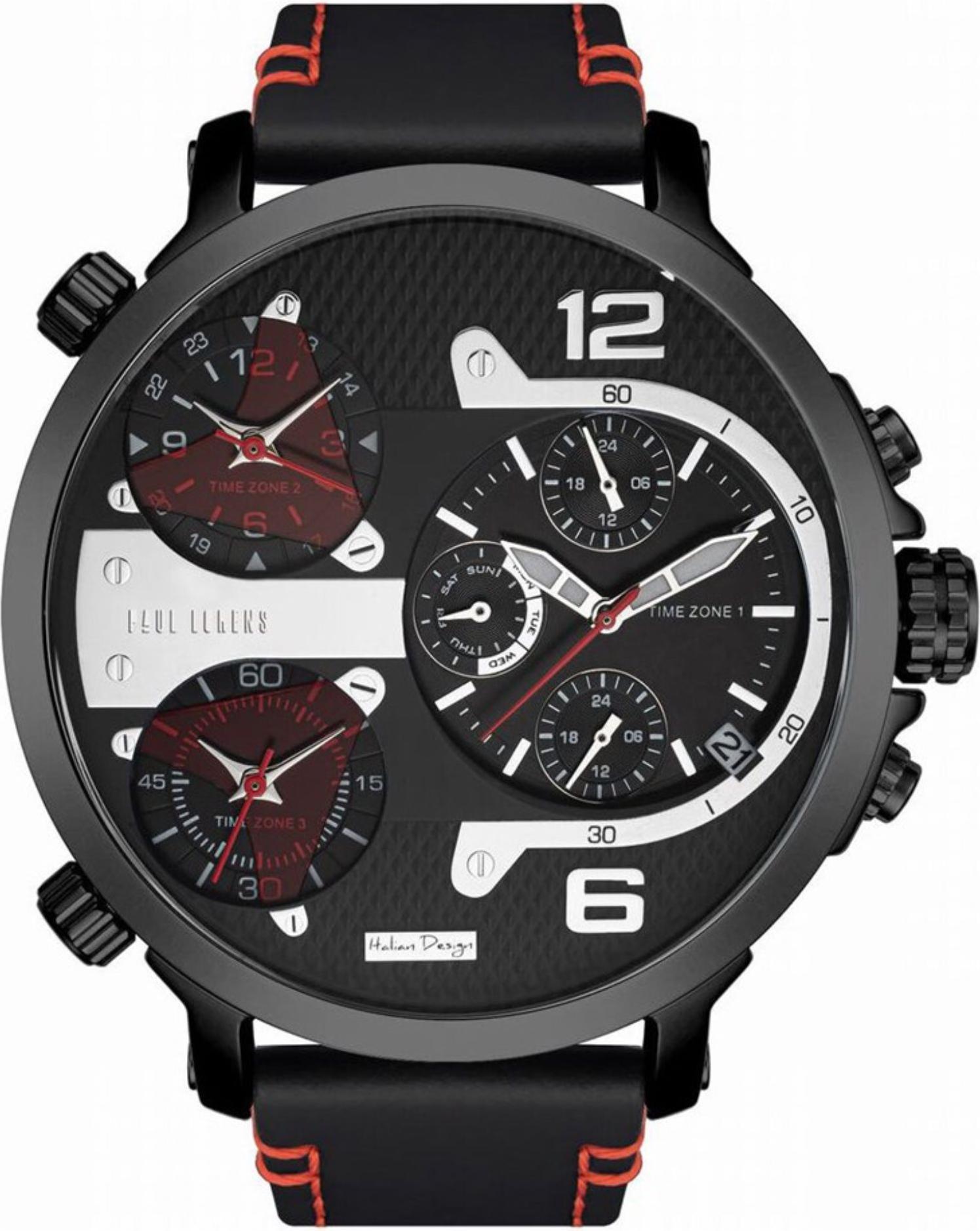 Paul Lorens Herrenuhr PL11706A2-1A3 + BOX PL11706A21A3