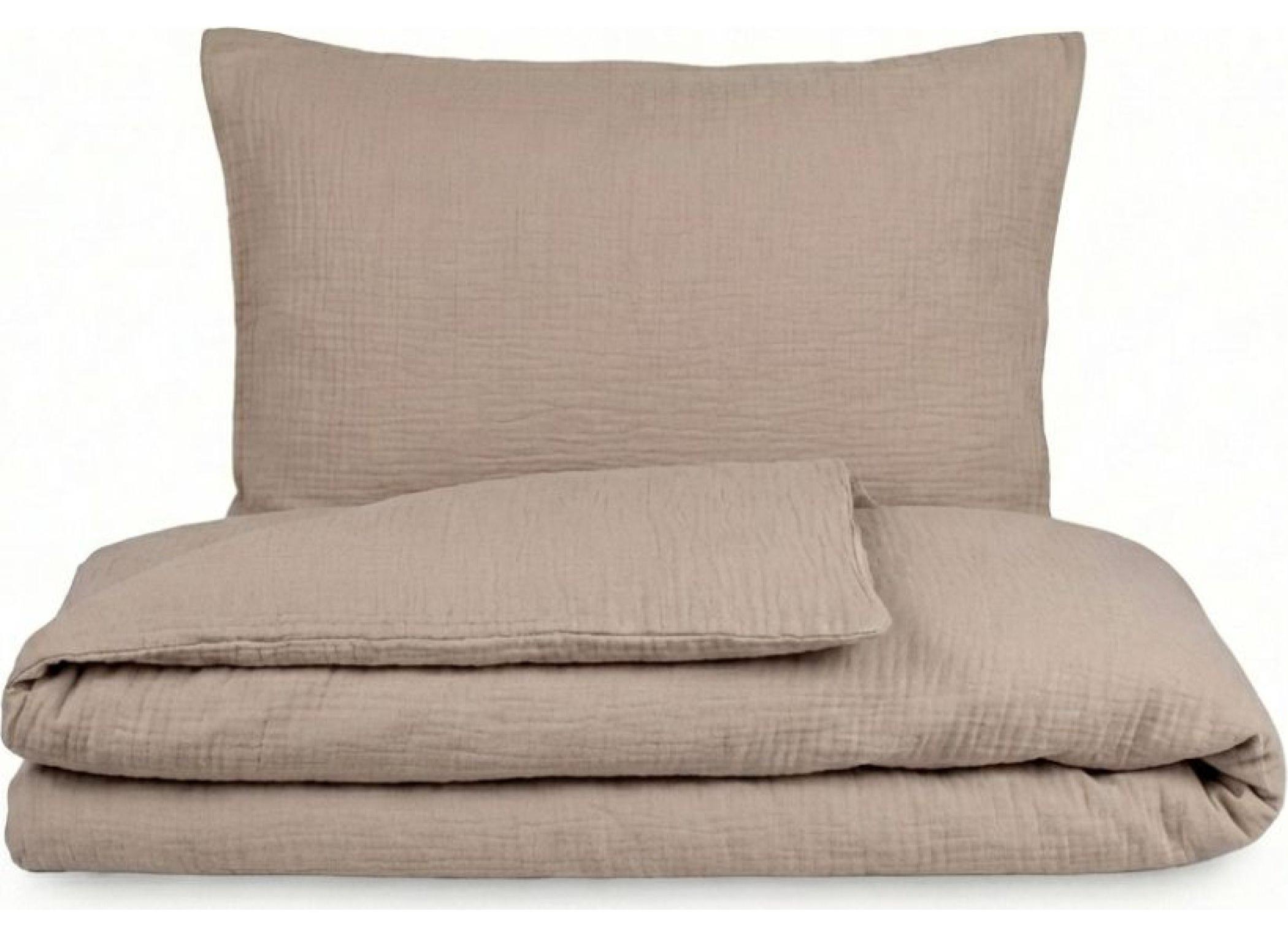 KVALITEX Musselin-Bettwäsche beige 8422001216Z