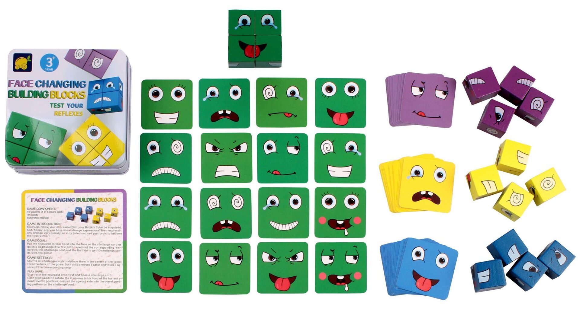 Merco Face Change didaktisches Spiel 66665