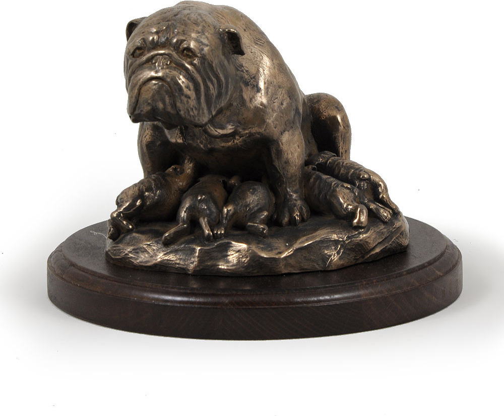 Bulldogge I - Hundestatue, Figur für Büro, Trophäe für Hundeausstellung von Art-Dog brand