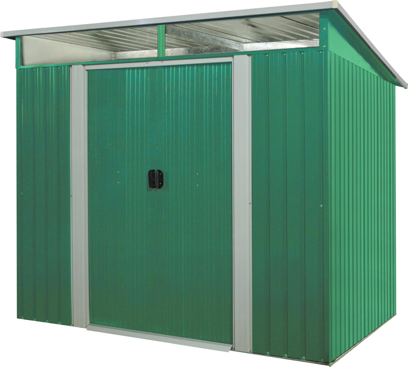 Pergart Gerätehaus "Lübeck" 86, tanne/weiß Image