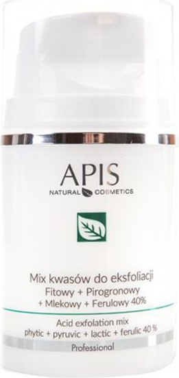 Apis – Säuremischung zu 40 % für die Peeling – Phyto, Pyruvic, Milchsäure und Ferulsäure 50 ml API-FITO-MIX-KWA40-50