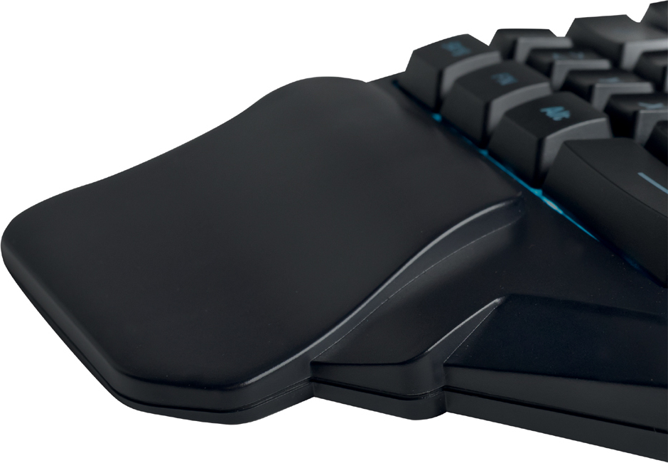 LogiLink Beleuchtete Einhand-Gaming Tastatur schwarz ID0181