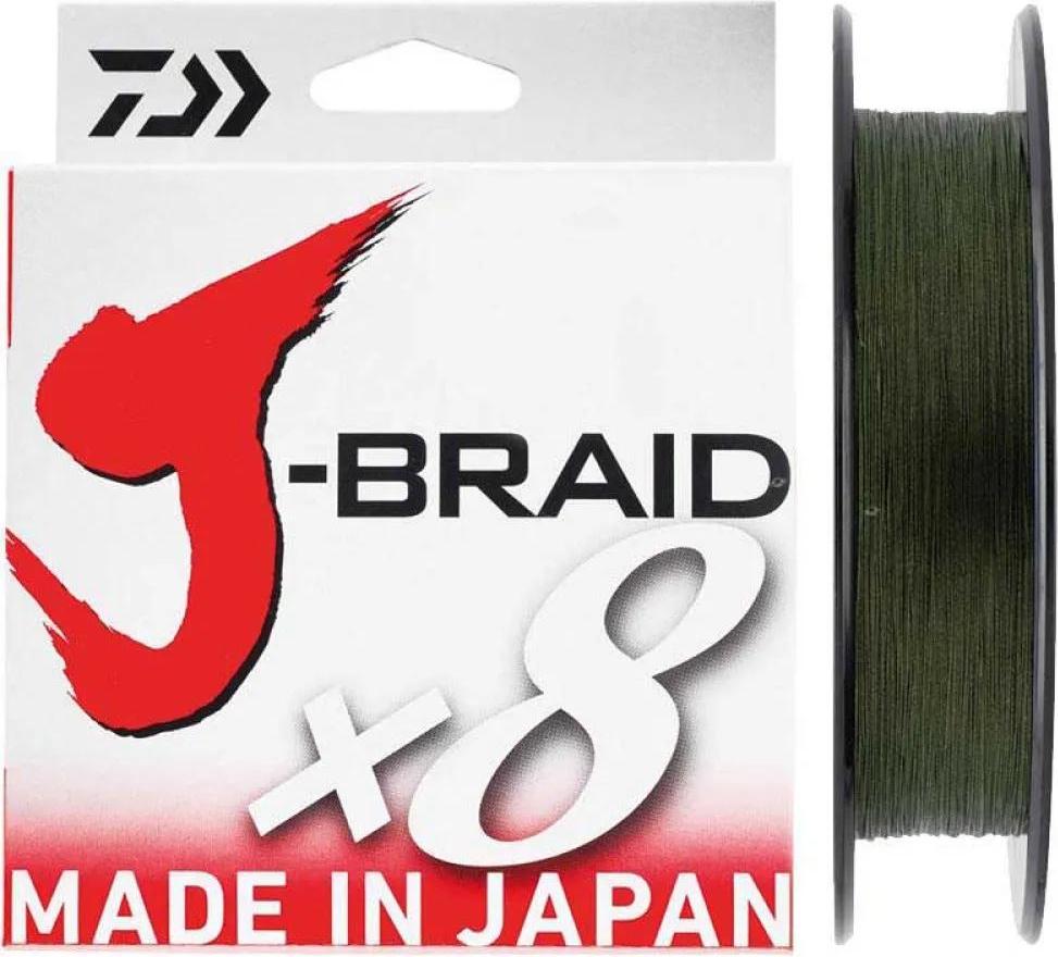 Daiwa J-braid 8 Geflochtene Schnur 500 M Grün 0.220 mm Grün 0.220 mm 12751522
