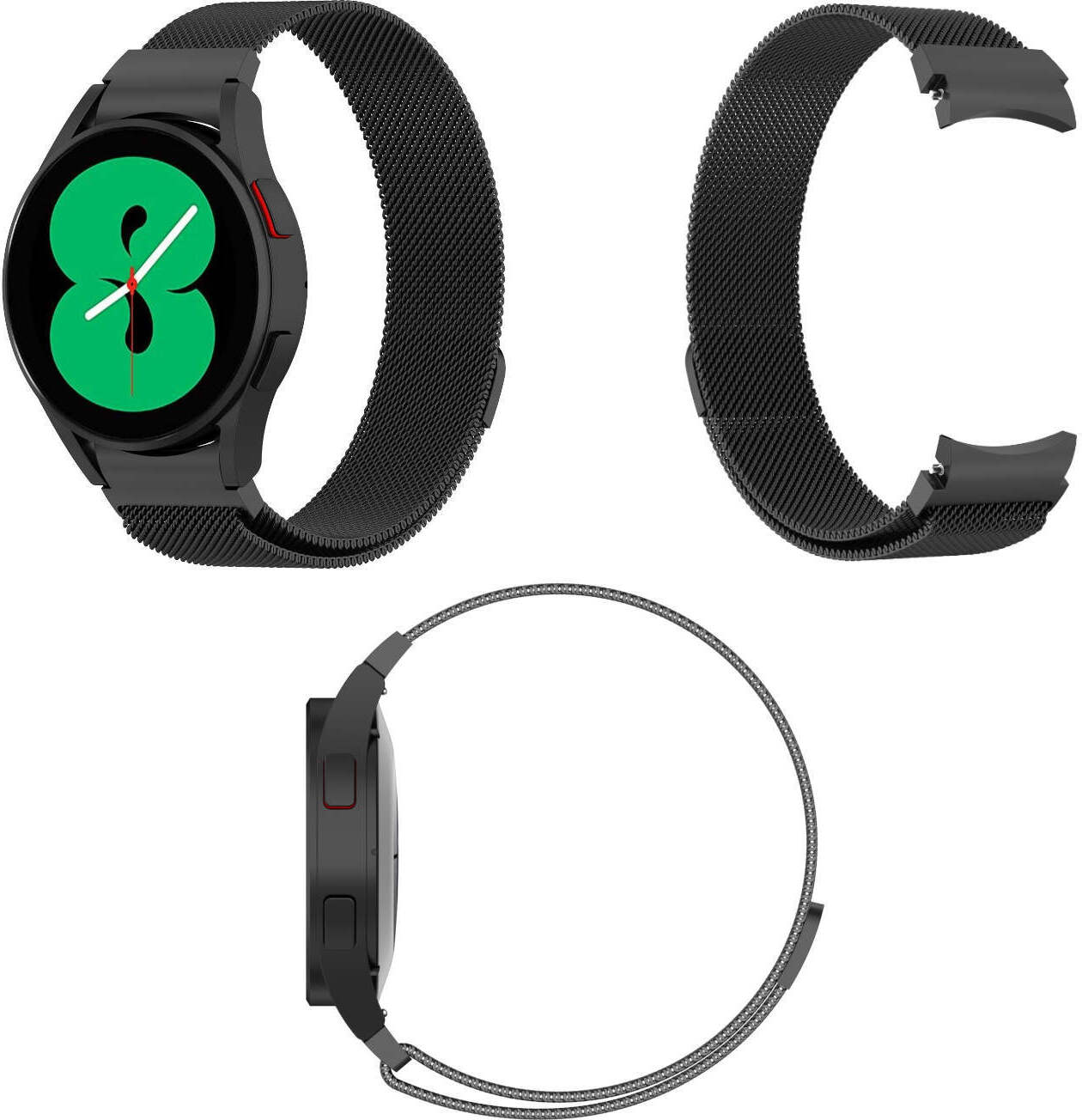 Pre Samsung Galaxy Watch FE 6 5 4 Normal Pro Classic Milanese Armband