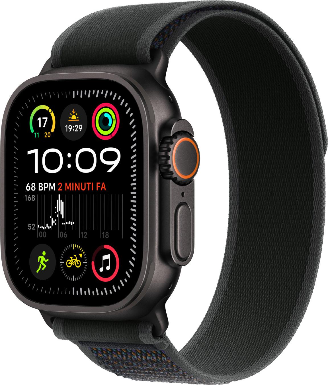 Apple Watch Ultra 2 , OLED, Dotyková obrazovka, 64 GB, Wi-Fi, GPS, 61,8 g
