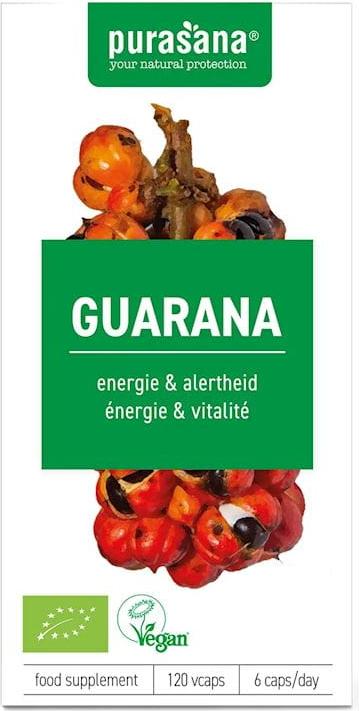 Purasana Guarana Vegan (120 vegane Kapseln)