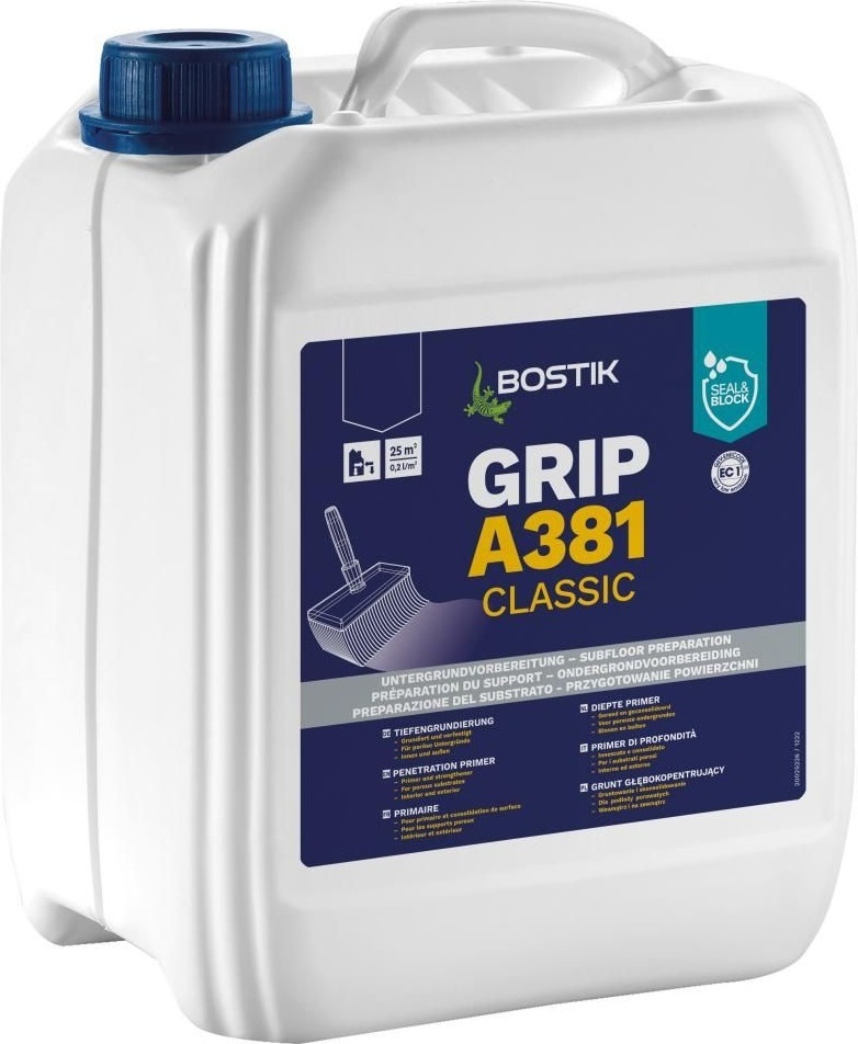 Bostik Grip A381 Classic Tiefengrundierung 5Liter Kanister Wand Boden Grundierung 30621762