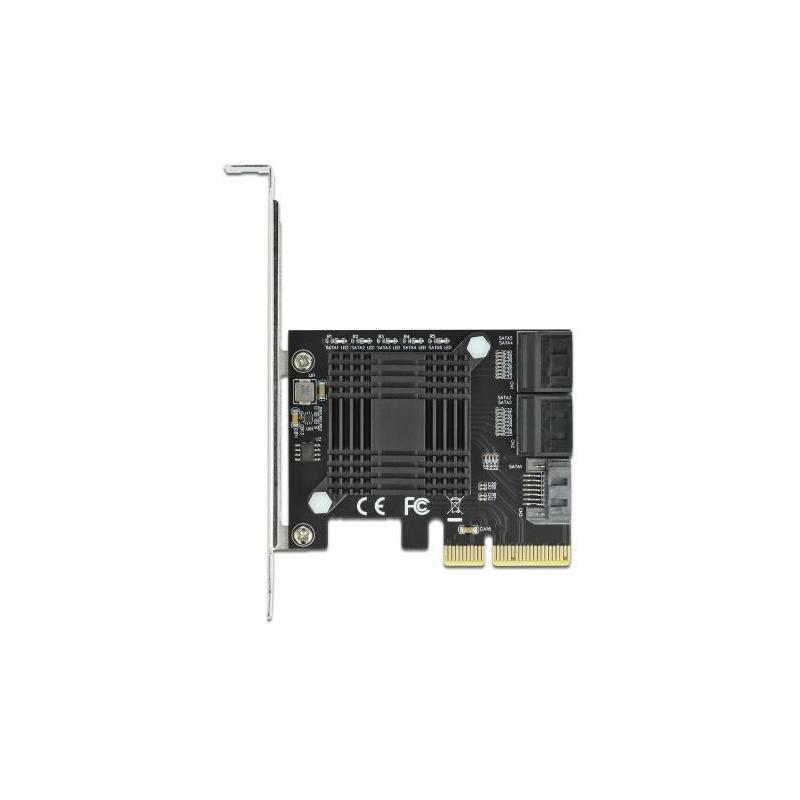 Delock 90498 DELOCK 5Port SATA PCI Express x4 Karte + Low Profile