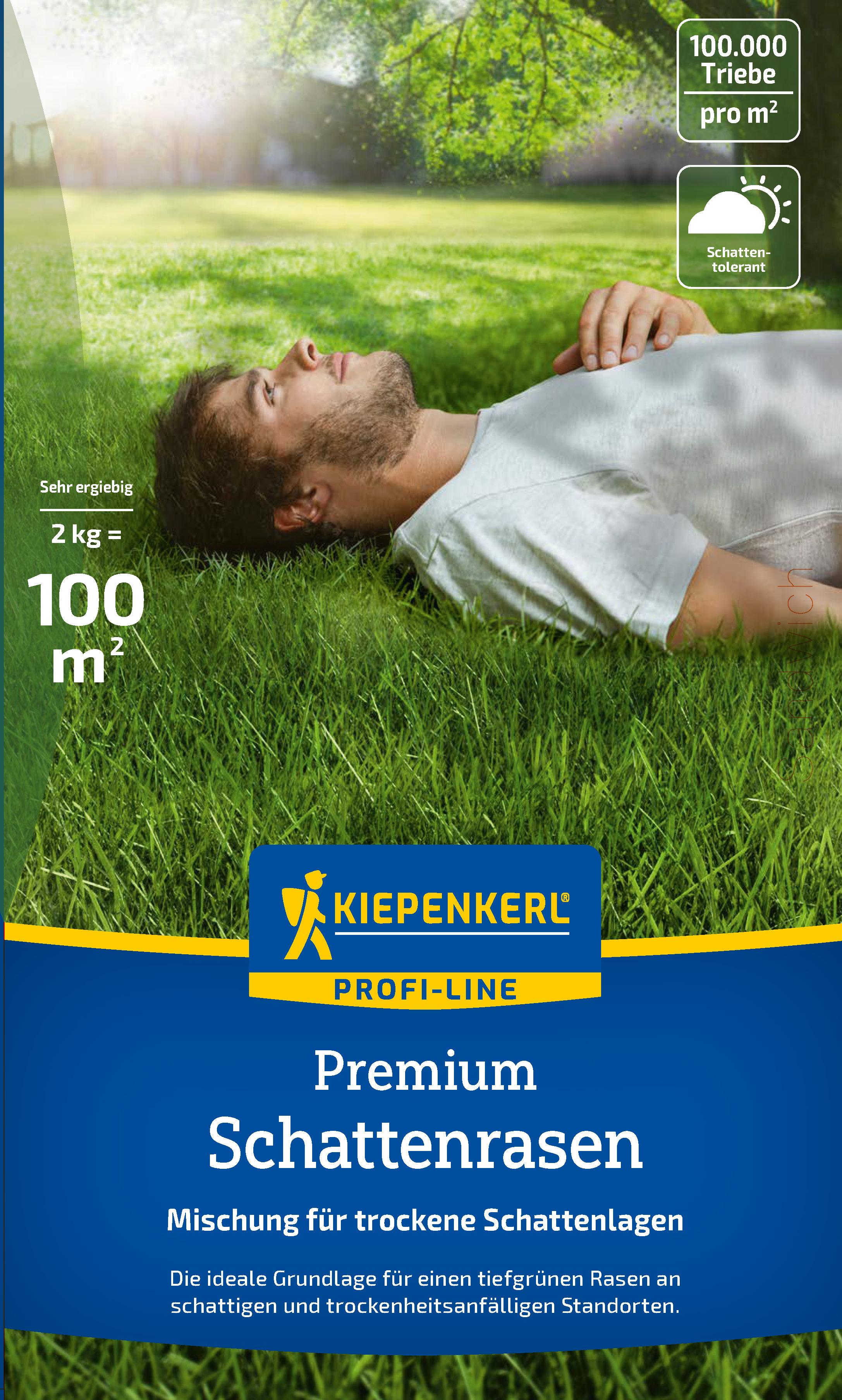 Kiepenkerl Rasensamen Royal Schattenverträglicher Rasen 2 kg 1089034