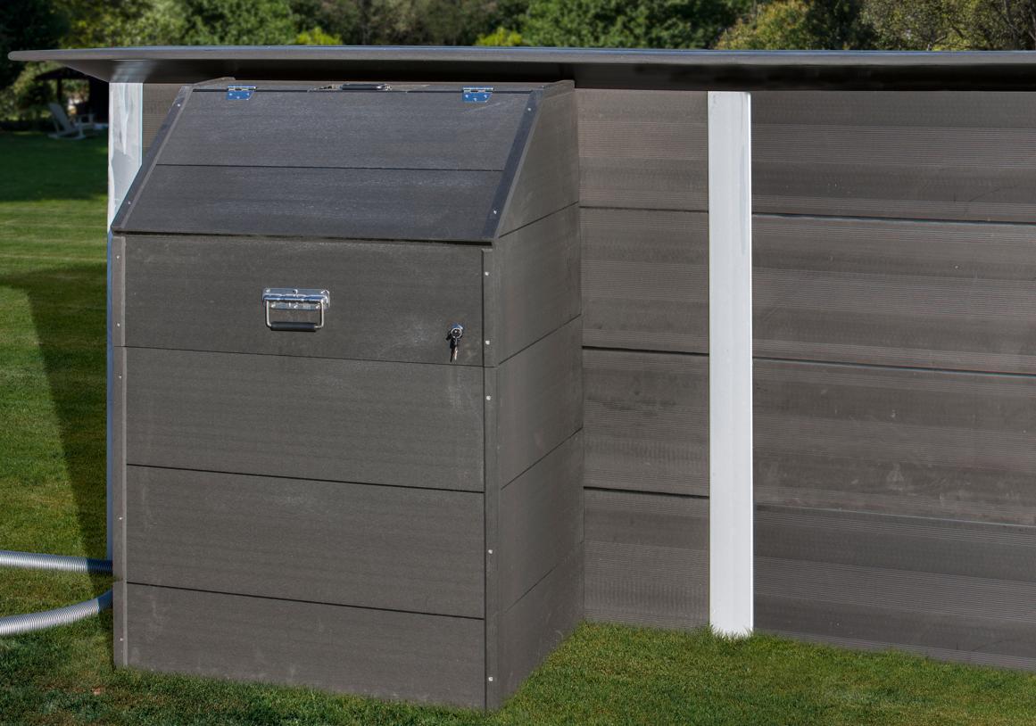 GRE Technikraum für Composite Pools TRCP124