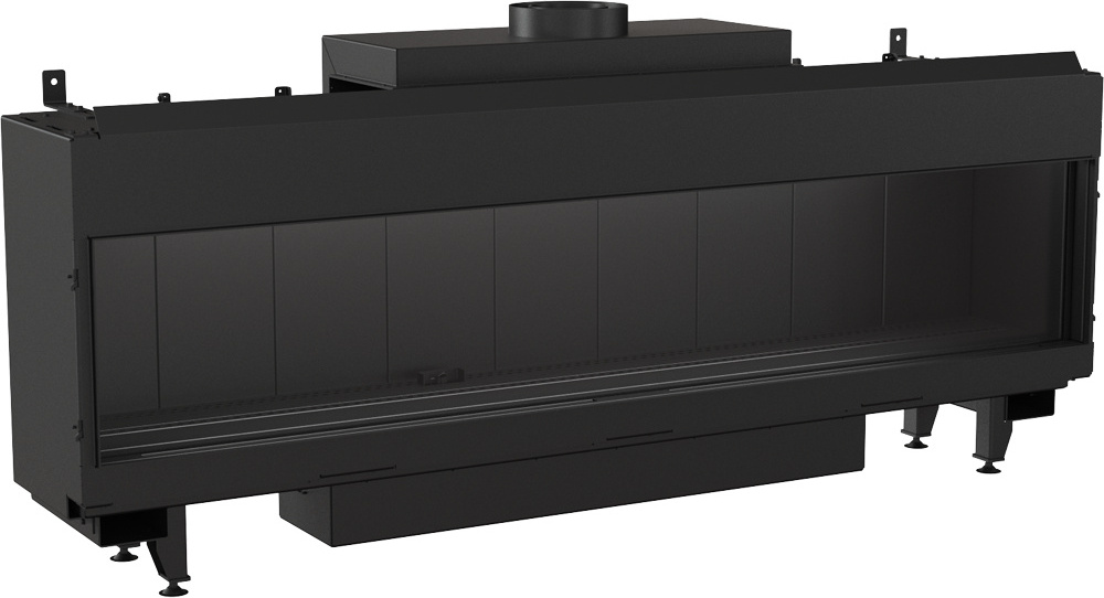 Plynový krb Leo 200 predný propán ∅ 130/200 12,5 kW