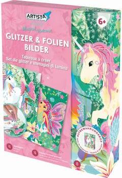 Male das Motiv der Glitzer Abstrakt in München