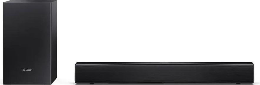 SHARP Sharp Compact 2.1 Soundbar s bezdrôtovým subwooferom | HT-SBW121 | 240 W | Bluetooth | Čierna | Bezdrôtové pripojenie