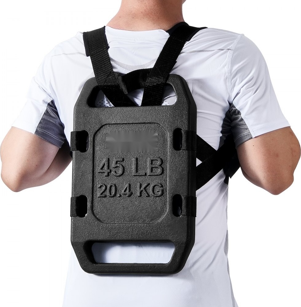 StarTech Ruck Gewichte - Gusseisen Gewichtsplatte mit Griff - 20,4 kg für Krafttraining - Fitness Zubehör ZTBPBDP45LBSS9P8FV0