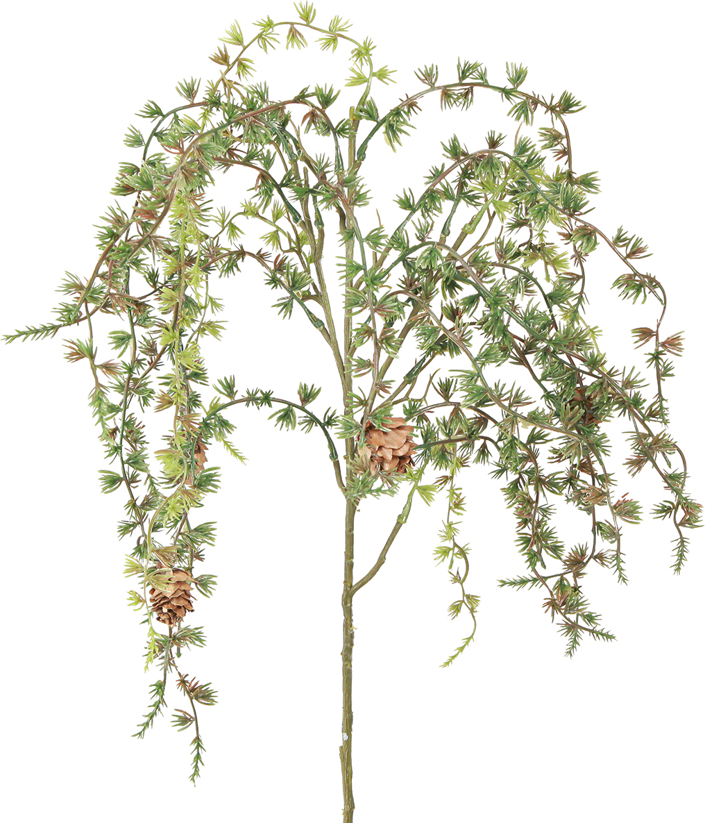 Viana Dekozweig mit Zapfen für Weihnachtsdeko und Winterarrangements 26959