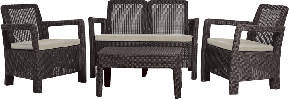 Záhradný set KETER TARIFA Lounge set - Brown