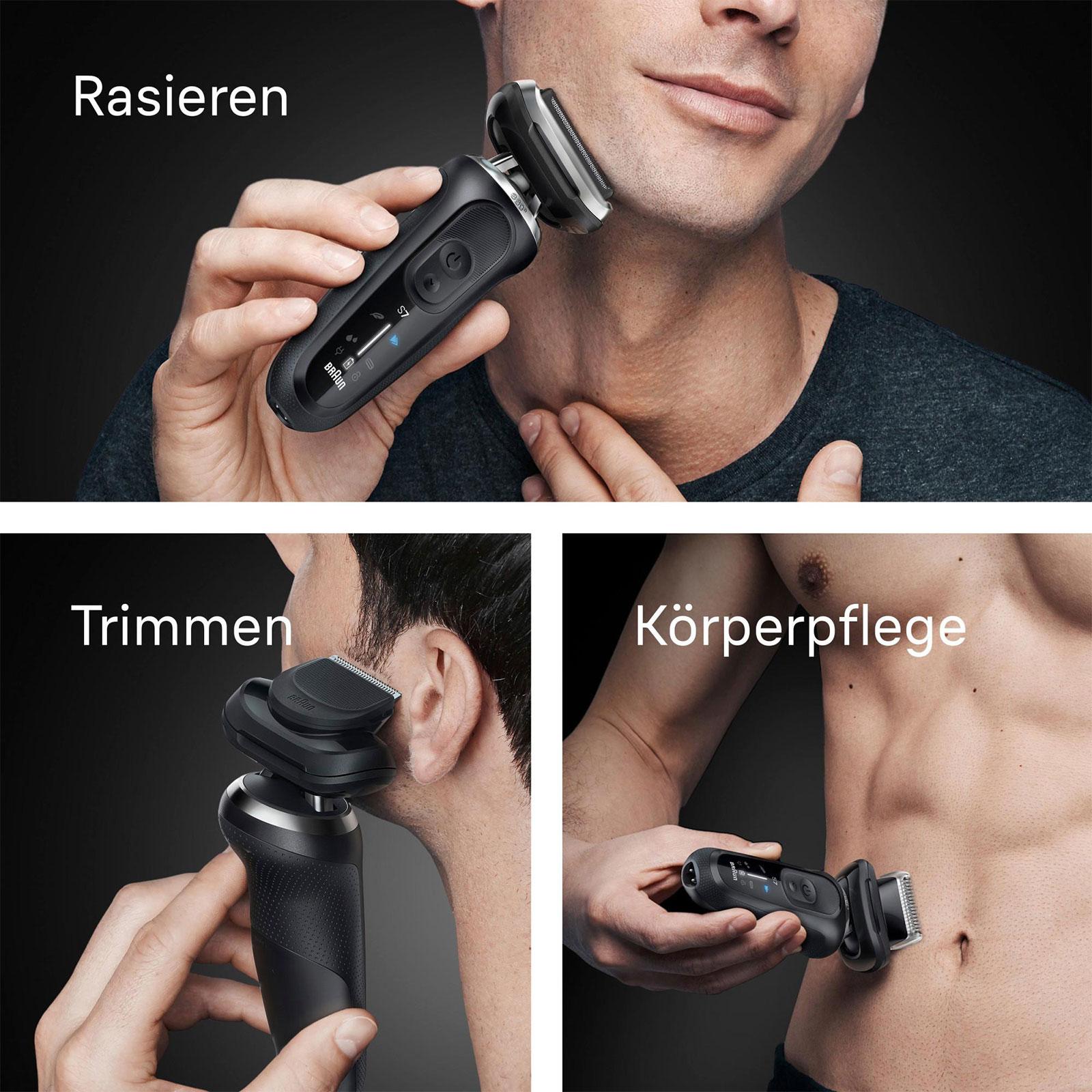 BRAUN Series 7 72-N1620s Elektrorasierer, Farbe:Schwarz