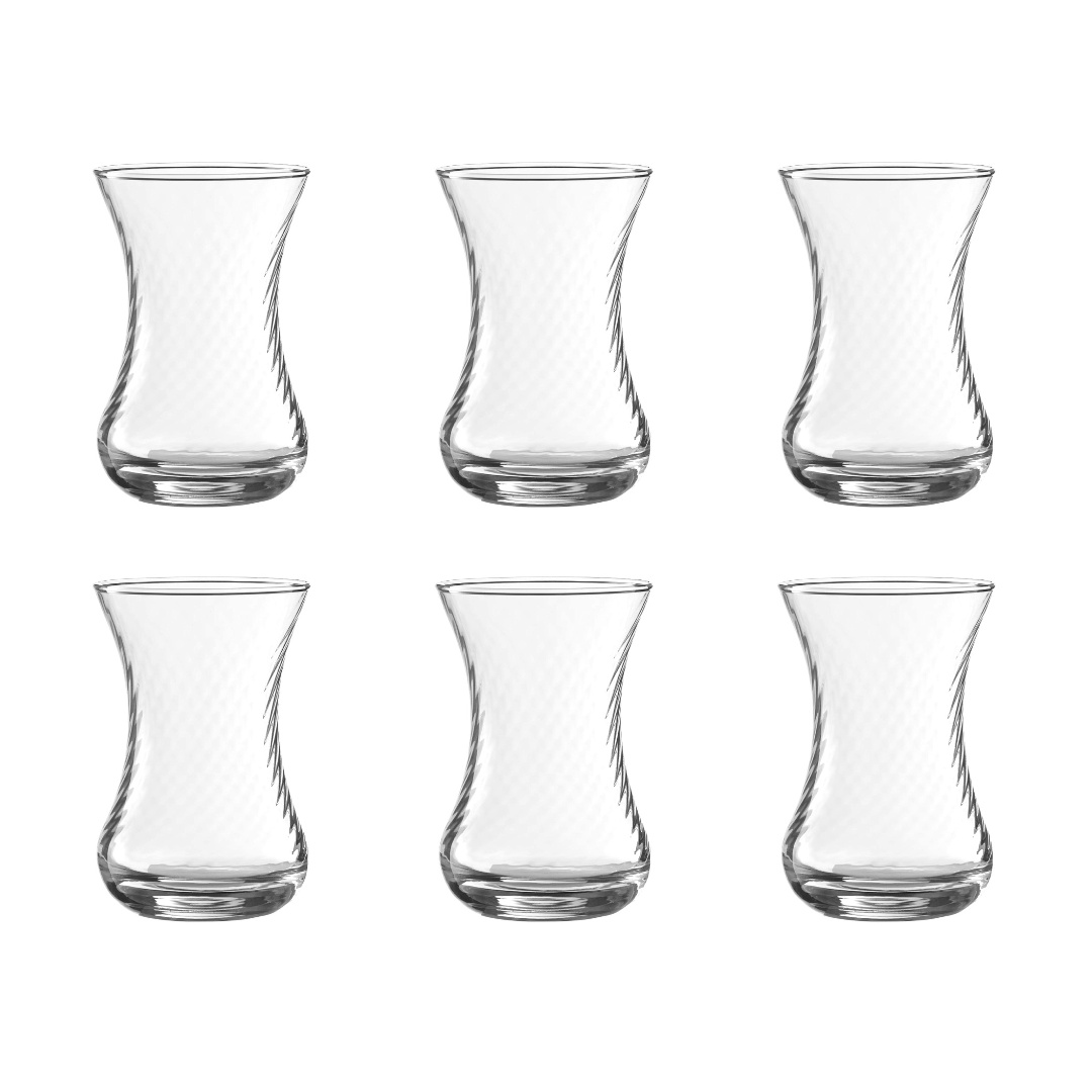 Set X6 Taza Pasabahce P/ Té Cafe Jarro Jarrito Tetero 140 Ml