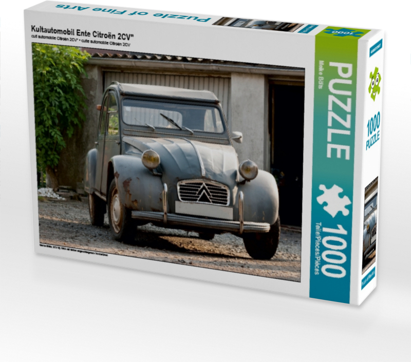 Calvendo Kultautomobil Ente Citroën 2CV" 1000 Teile Puzzle quer 640x480mm, Bölts Meike; 7290098