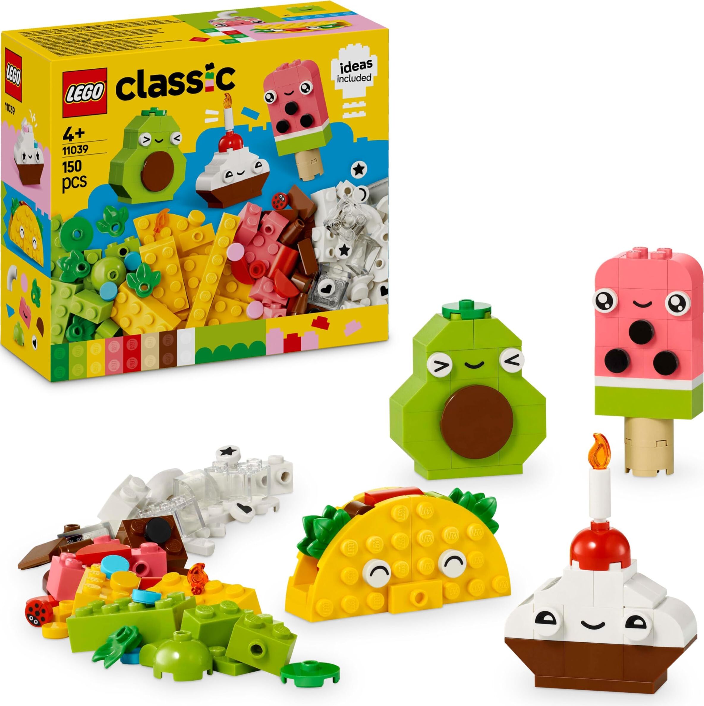 LEGO LEGO® Classic 11039 Kreatívni jedlí priatelia 11039