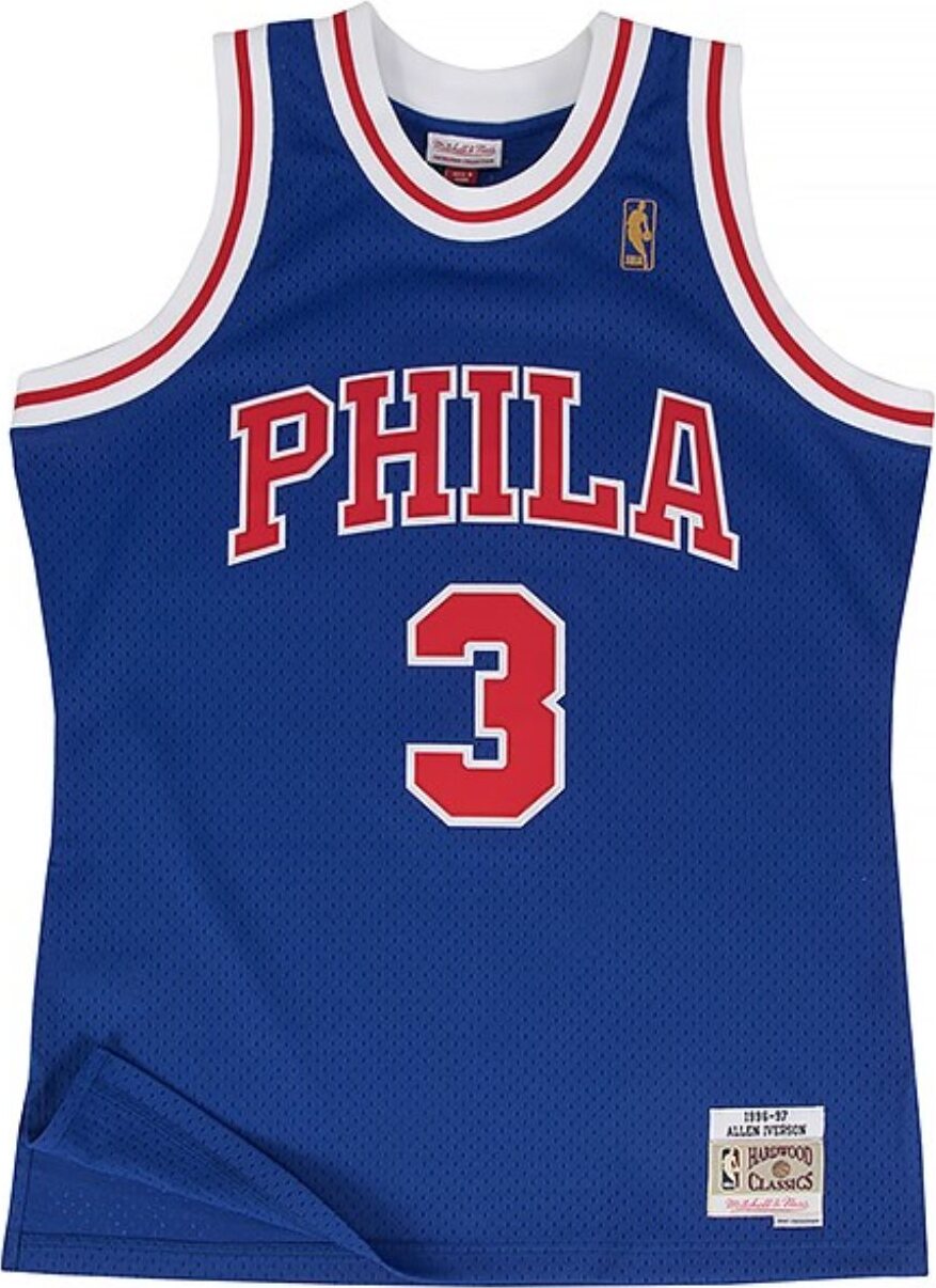 Hemd Mitchell & Ness & NBA Swingman-Trikot Philadelphia 76ers SMJYGS18197P76ROYA96AIV