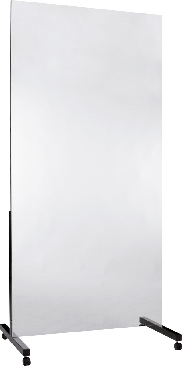 Sport-Tec Leichtspiegel Therapiespiegel Standspiegel Physiotherapie 75x200 cm fahrbar 31302