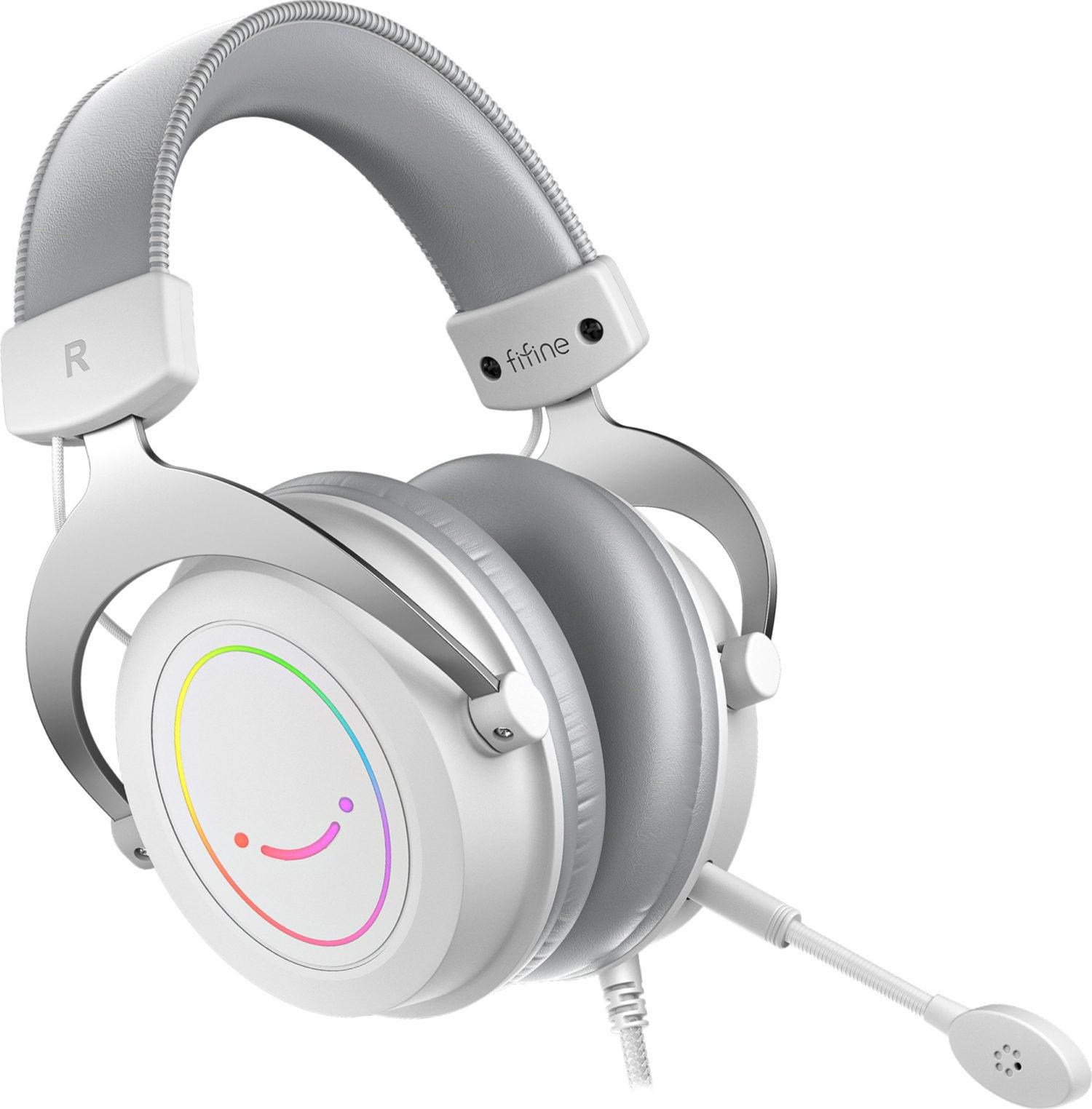 Fifine AmpliGame H3 - Gaming-Headset - Weiß