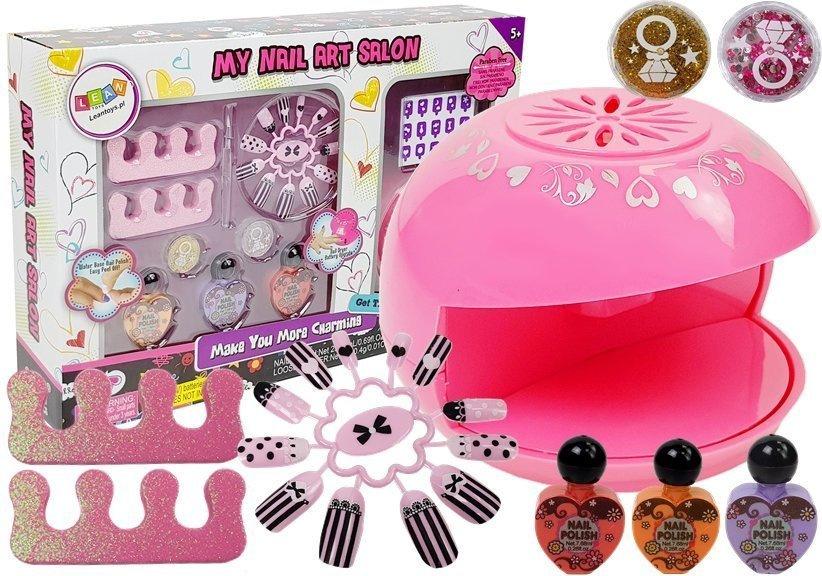 Leantoys Nagelmodellage-Set Glitter-Trockner