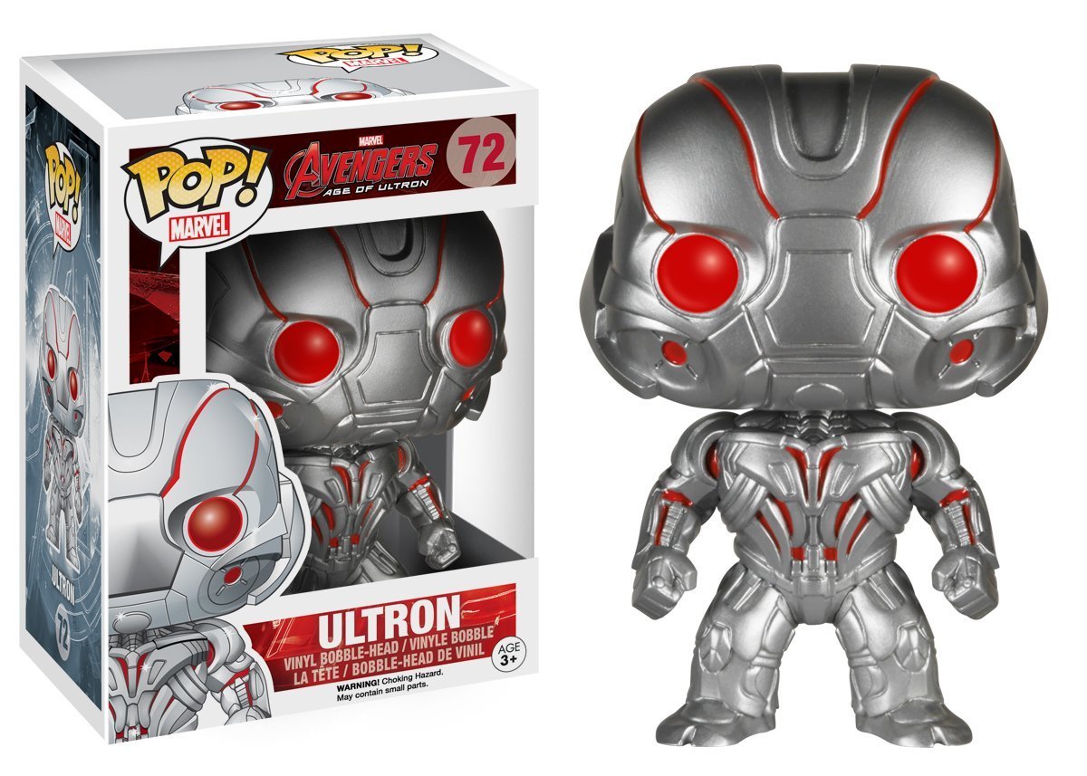 FUNKO WACKELKOPF POP AVENGERS 2 AGE OF ULTRON ULTRON FIGUR NEU! Funko 4775