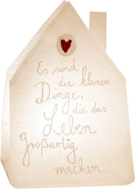 Good old Friends Hauslichtbeutel "Es sind die kleinen Dinge" 15705