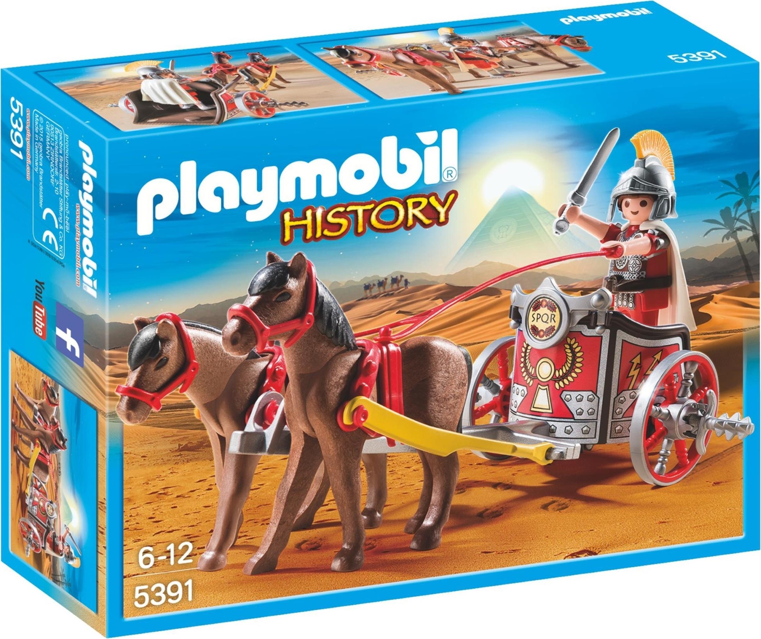 PLAYMOBIL 5391 Römer-Streitwagen