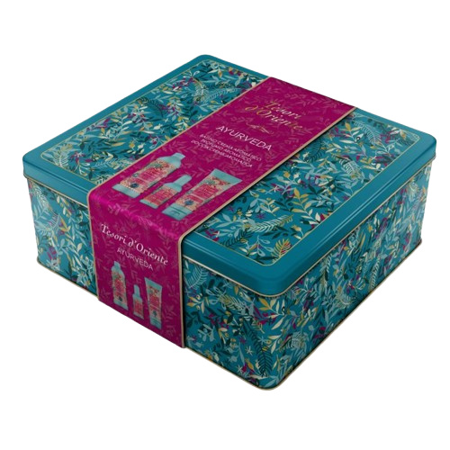 Conter TESORI D´ORIENTE Ayurveda Metallbox Geschenkset