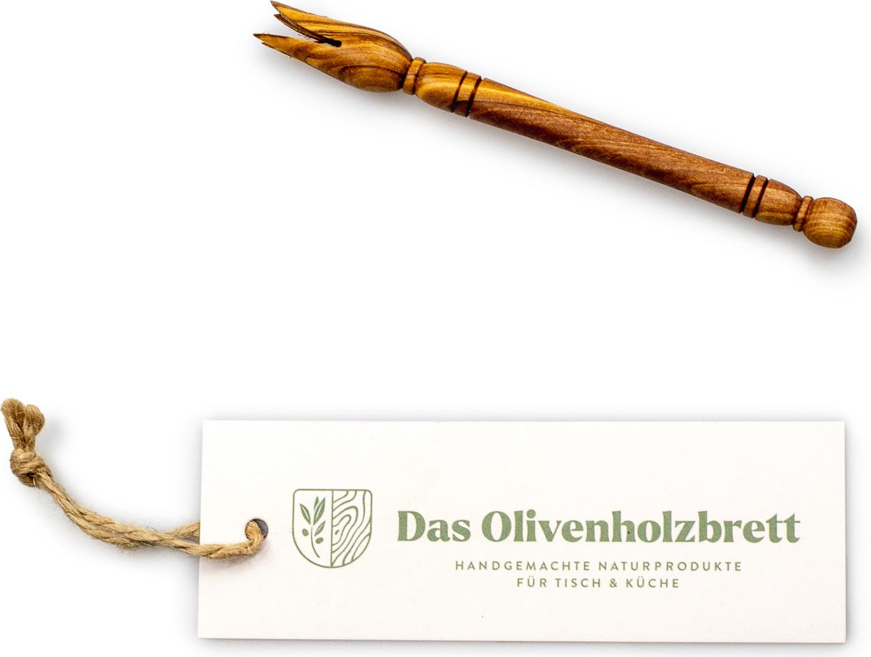 Eat42 GmbH Olivenpicker aus Olivenholz 14 cm KH03414