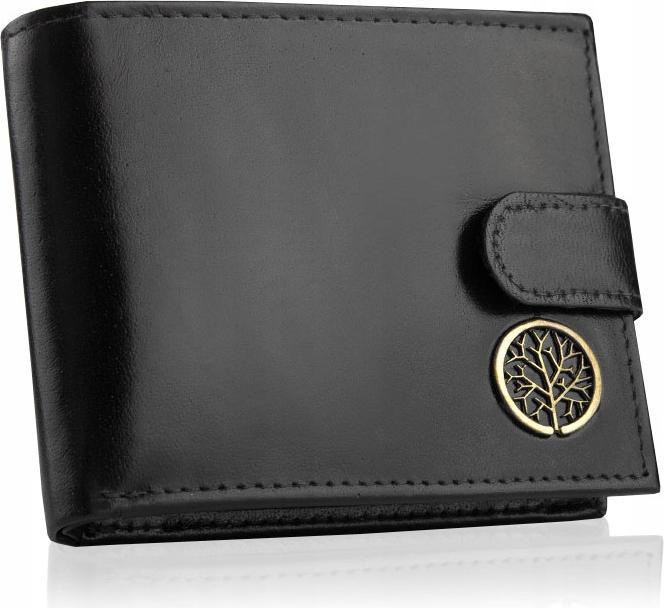 BETLEWSKI BPM-BF-63 SCHWARZ Herren Geldbörse CLASSIC