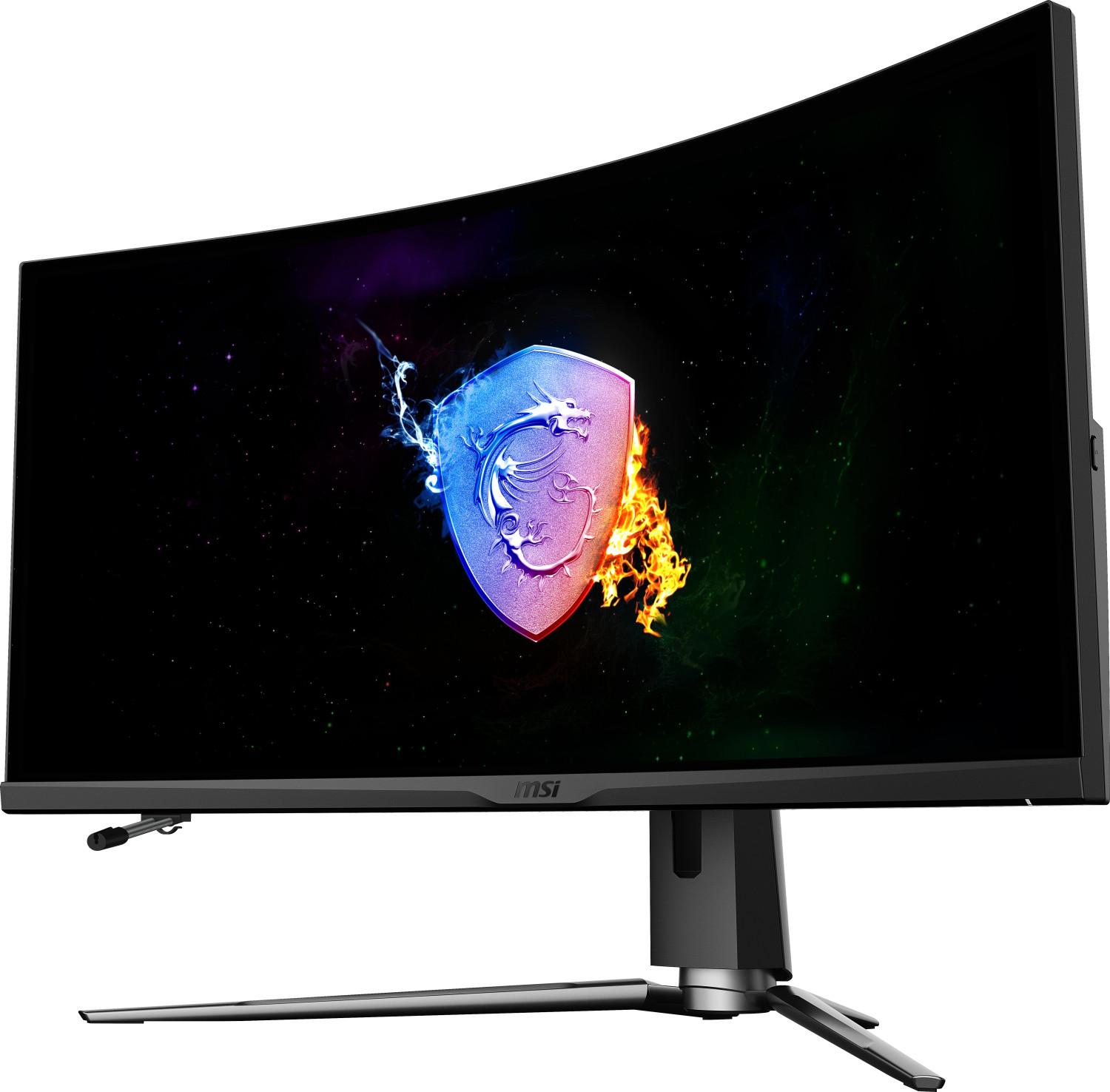 MSI MPG Artymis 343CQR, 86,4 cm (34"), 3440 x 1440 Pixel, UltraWide Quad HD, LCD, 1 ms, Schwarz