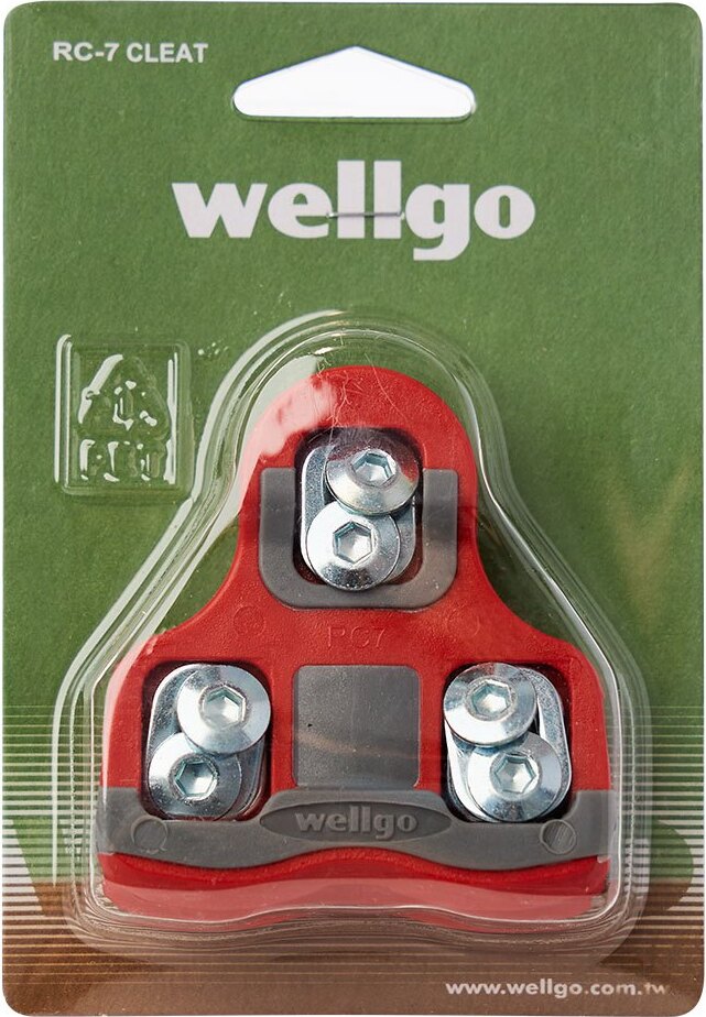 Wellgo Pedal Wellgo Look Keo 6º Fußballschuhe Schwarz Schwarz One Size RC-7B