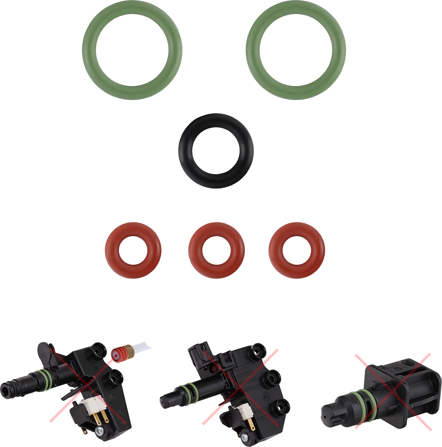 Snapworld-Kaffee Sealing O-rings for Delonghi Eabi Eam ECA ESAM AEG Caffe Grande Silenzio