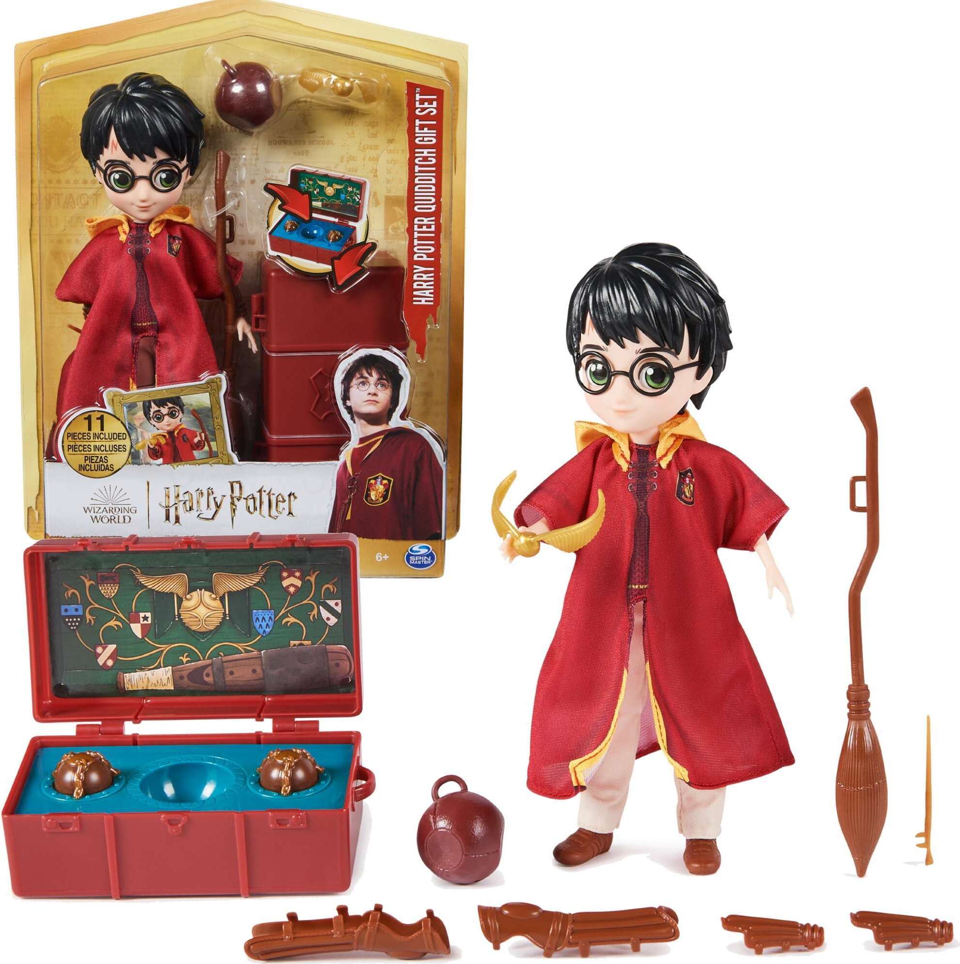 Spin Master Harry Potter Quidditch Geschenkset 20 cm Puppe + Zubehör 6068567